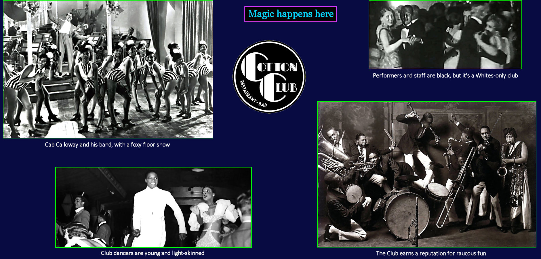 Cotton Club, 1920s